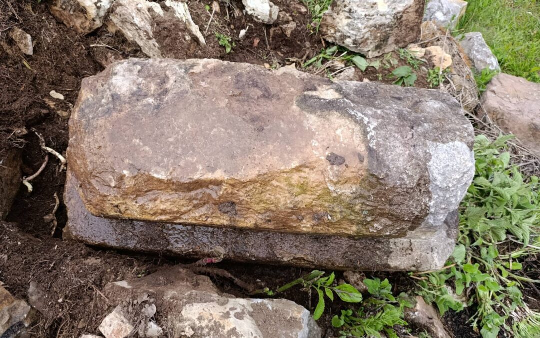 Medieval Tombstone Found Among Construction Waste in the Village of Šljivno