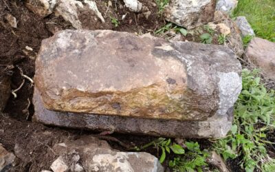 Medieval Tombstone Found Among Construction Waste in the Village of Šljivno