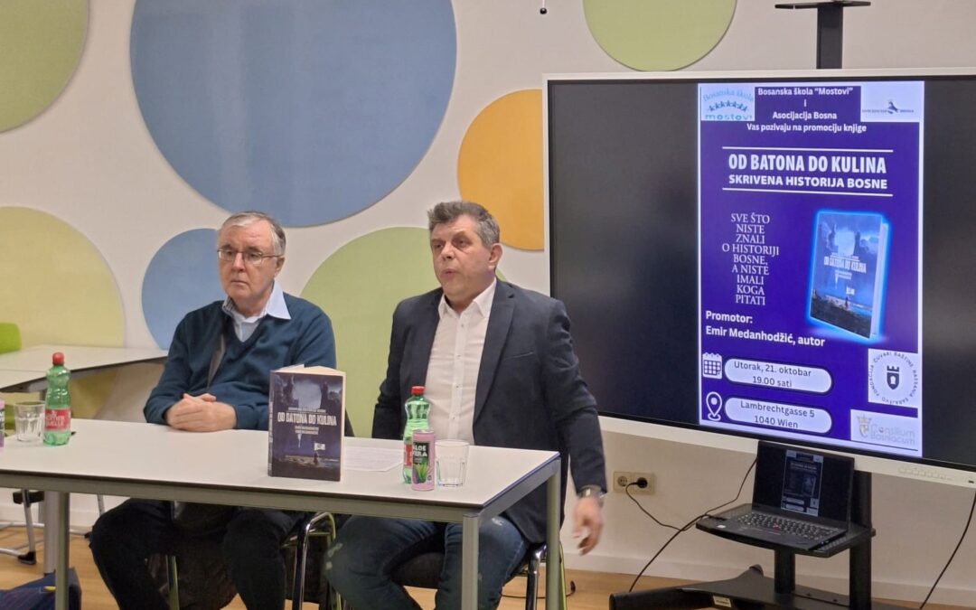 Promocija knjige “Od Batona do Kulina” održana u Beču